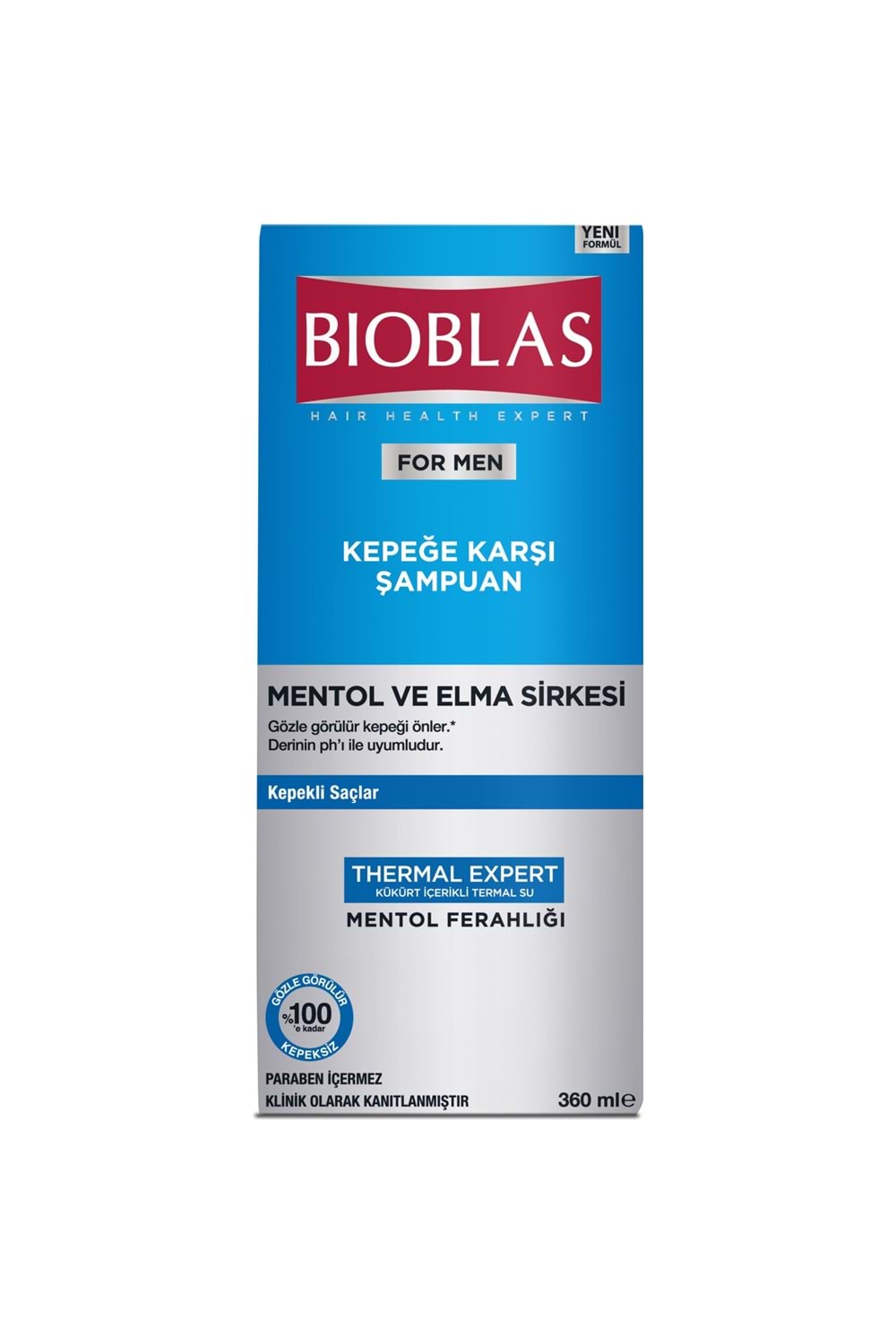 Bioblas Thermal Expert Men Kepeğe Karşı Şampuan 360 ml