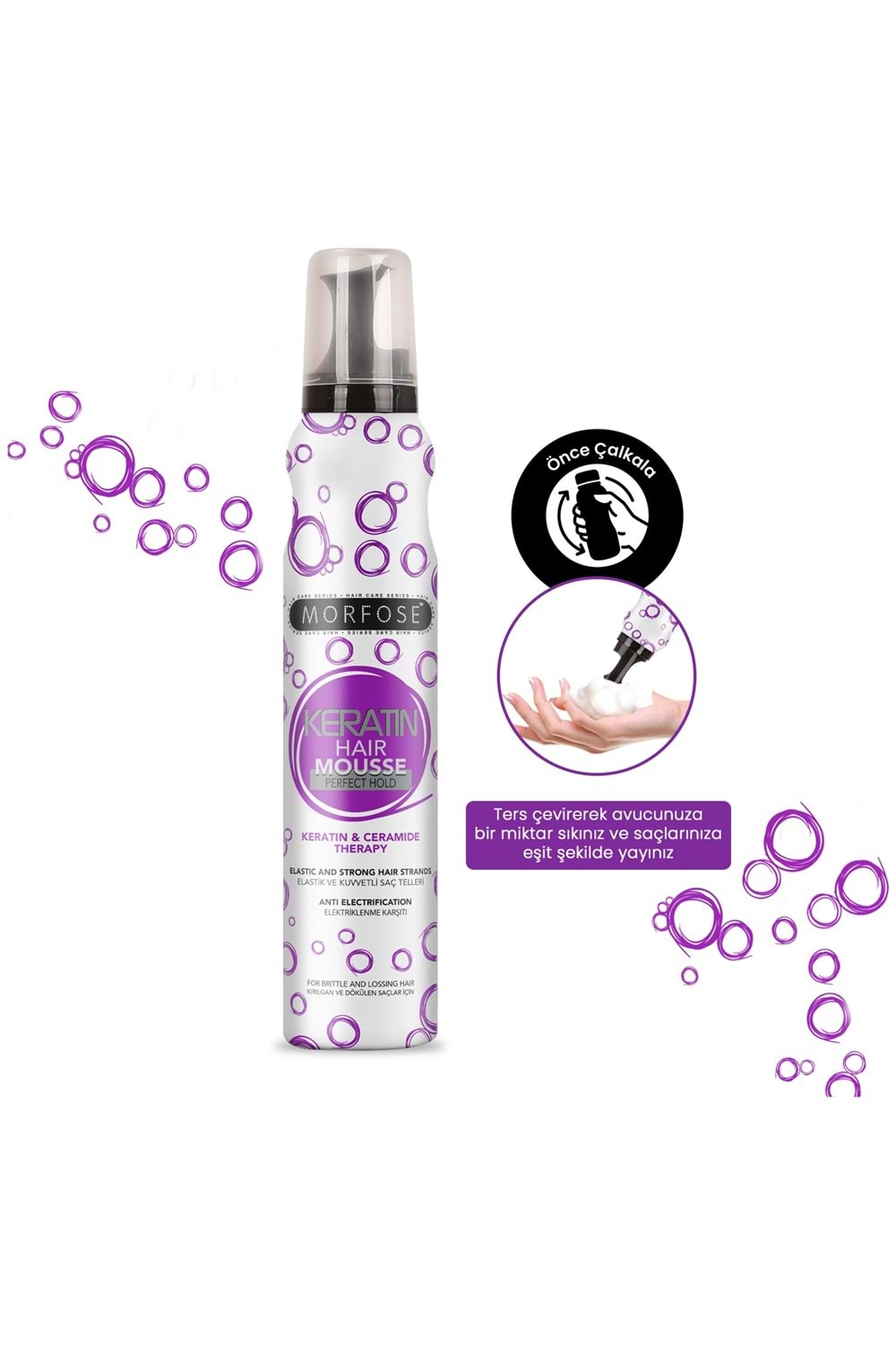 Morfose Keratin Saç Köpüğü 200 Ml