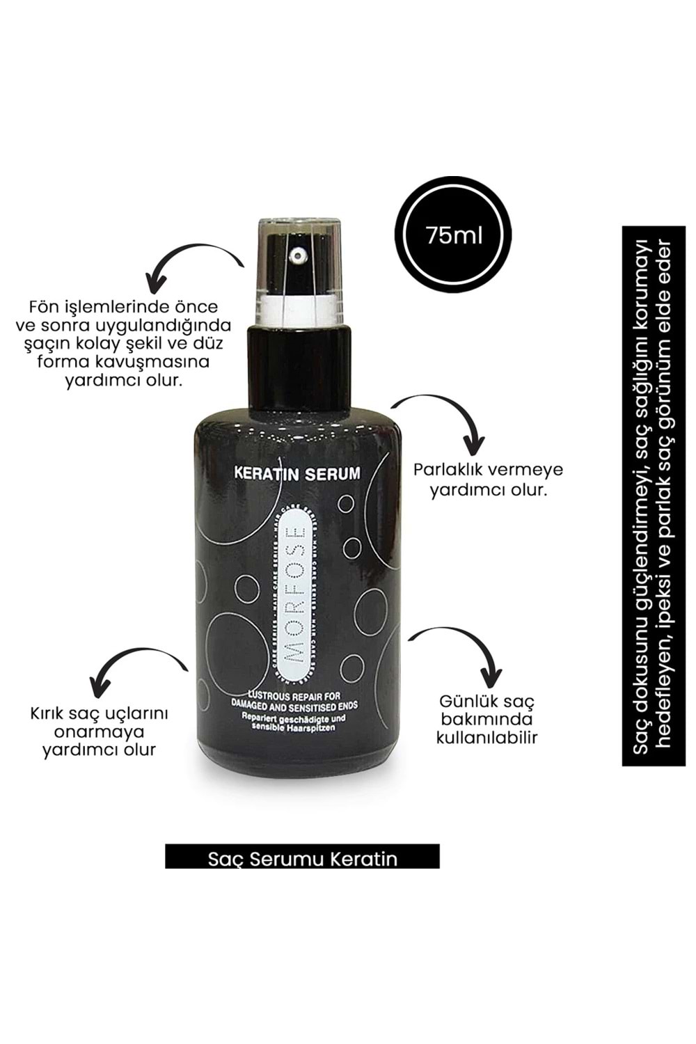 Morfose Saç Serumu Keratin 75 ml