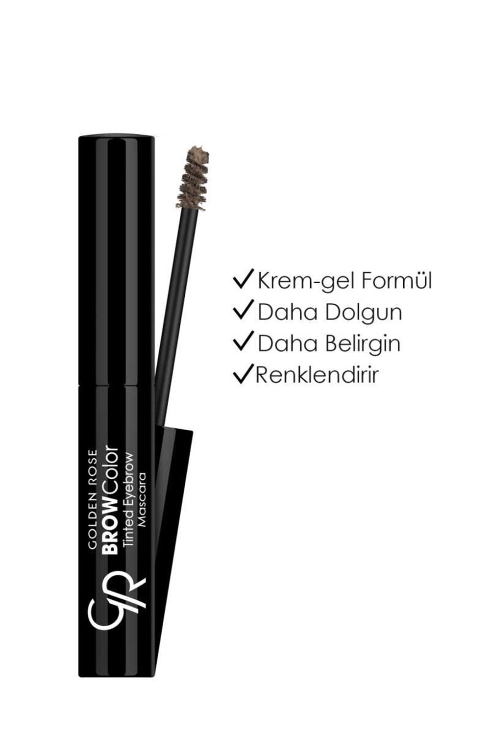 Golden Rose Brow Color Tinted Eyebrow Mascara-03 Ash-Kaş Maskarası