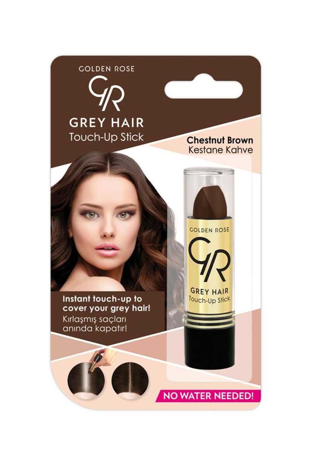 Golden Rose Grey Hair 07 Chestnut Brown