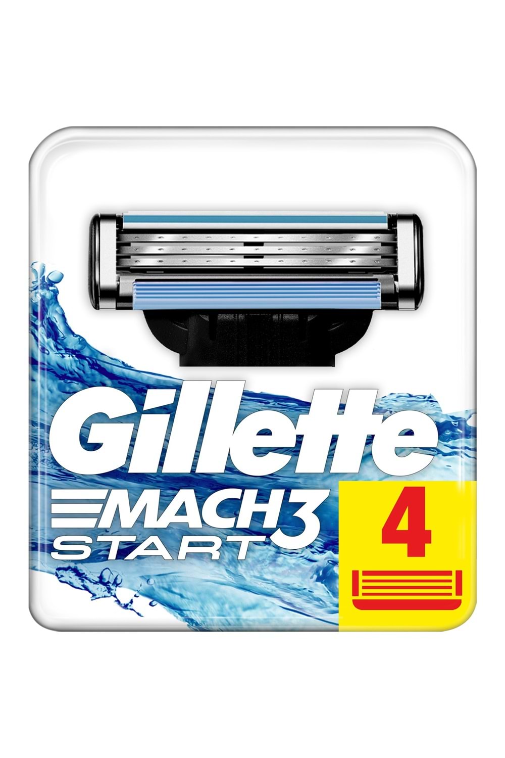 Gillette Mach3 Start Yedek Tıraş Bıçak 4'lü