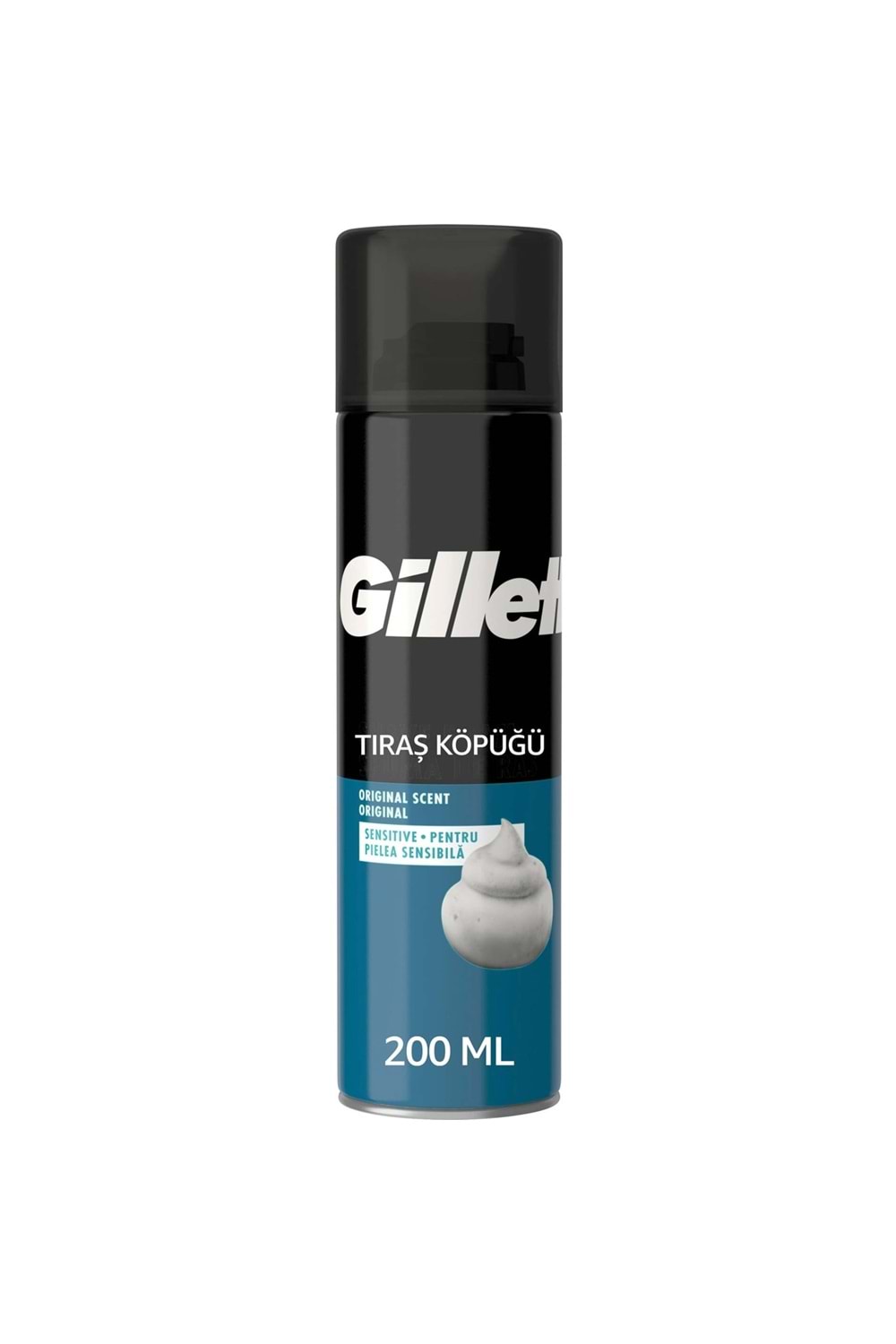 Gillette Hassas 200 ml Tıraş Köpüğü