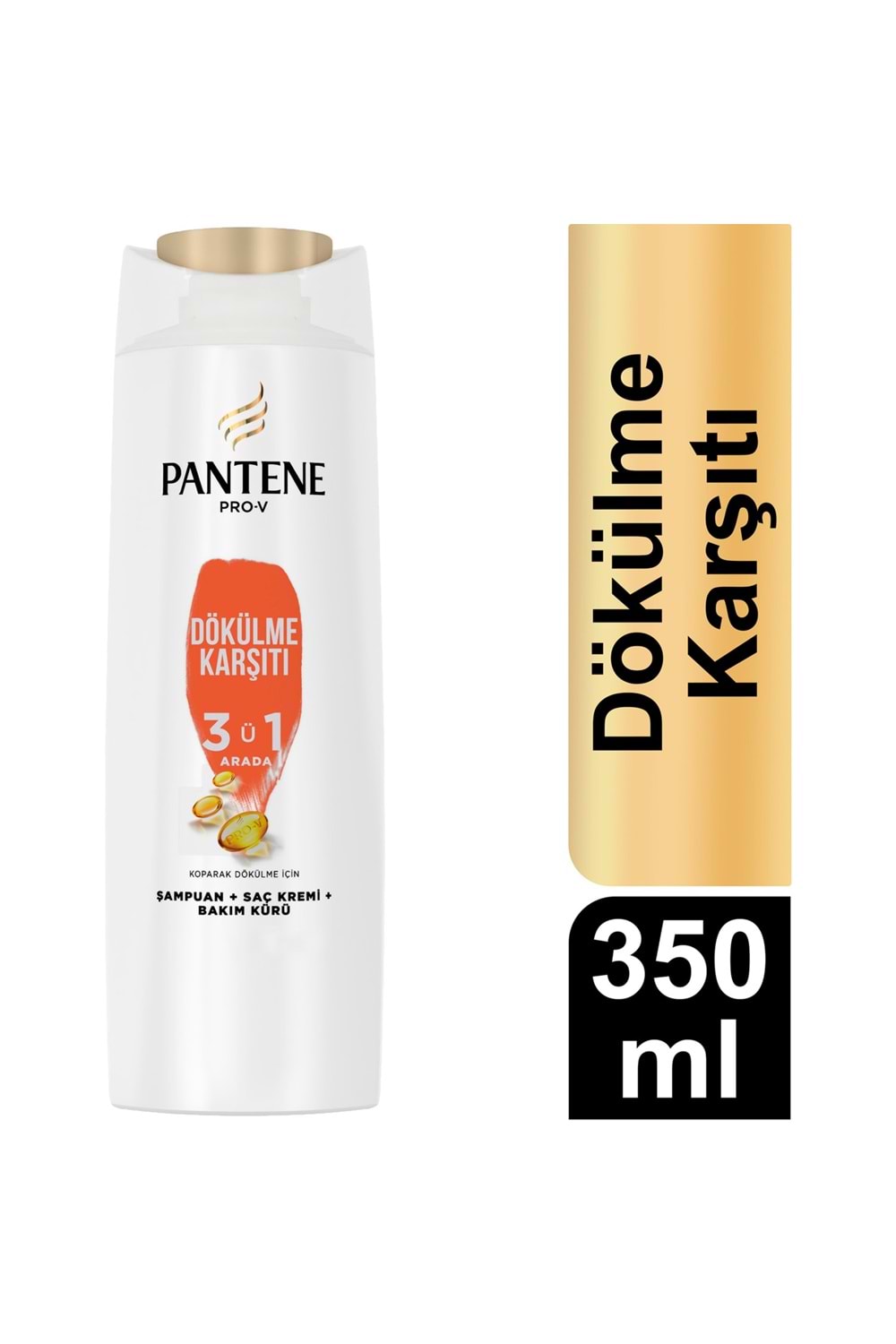 Pantene Dökülme Karşıtı 3'Ü 1 Arada Şampuan 350 Ml