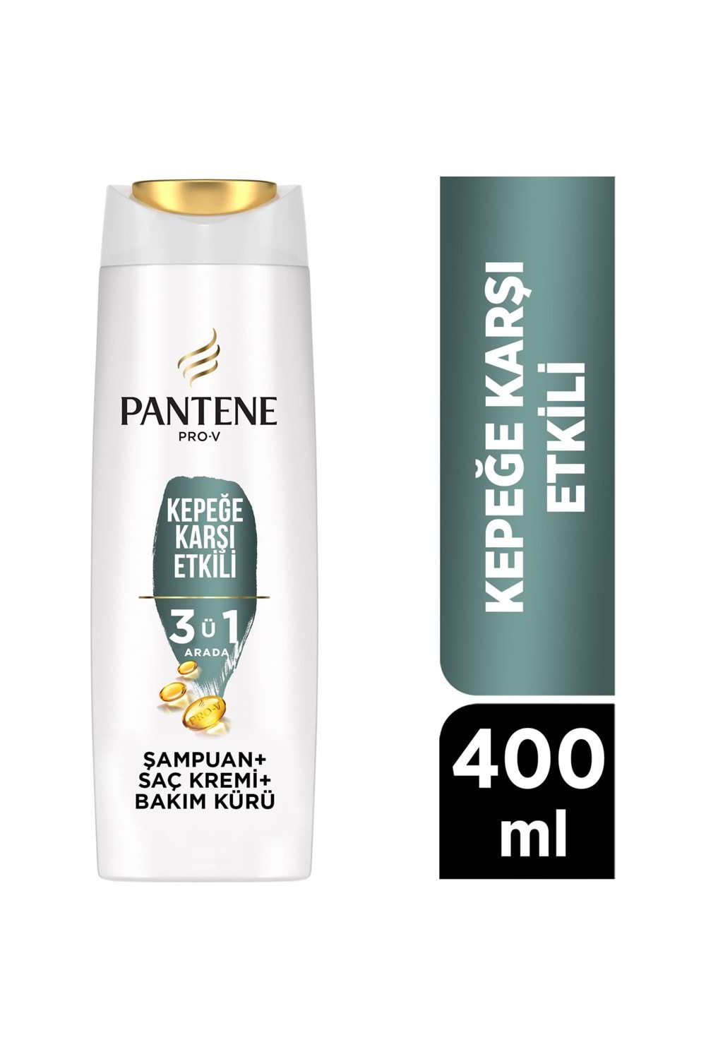 Pantene Pro-V Kepeğe Karşı Etkili Şampuan 400 ml Tüm Saç Tipleri İçin