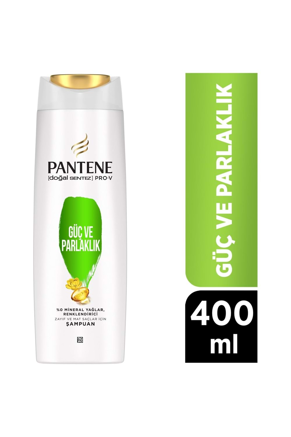 Pantene Pantene Pro-V Güç Ve Parlaklık Şampuanı, Cansız Saçlar Için
