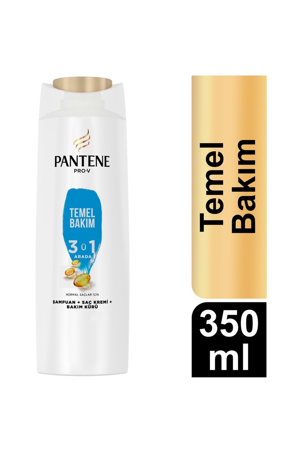 Pantene Temel Bakım 3'Ü1 Arada Şampuan 350 Ml