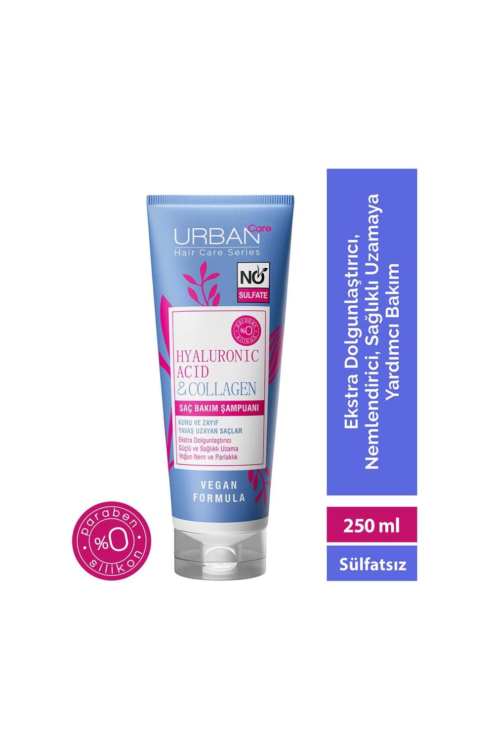 Urban Care Hyaluronic Acid & Collagen Saç Bakım Şampuanı