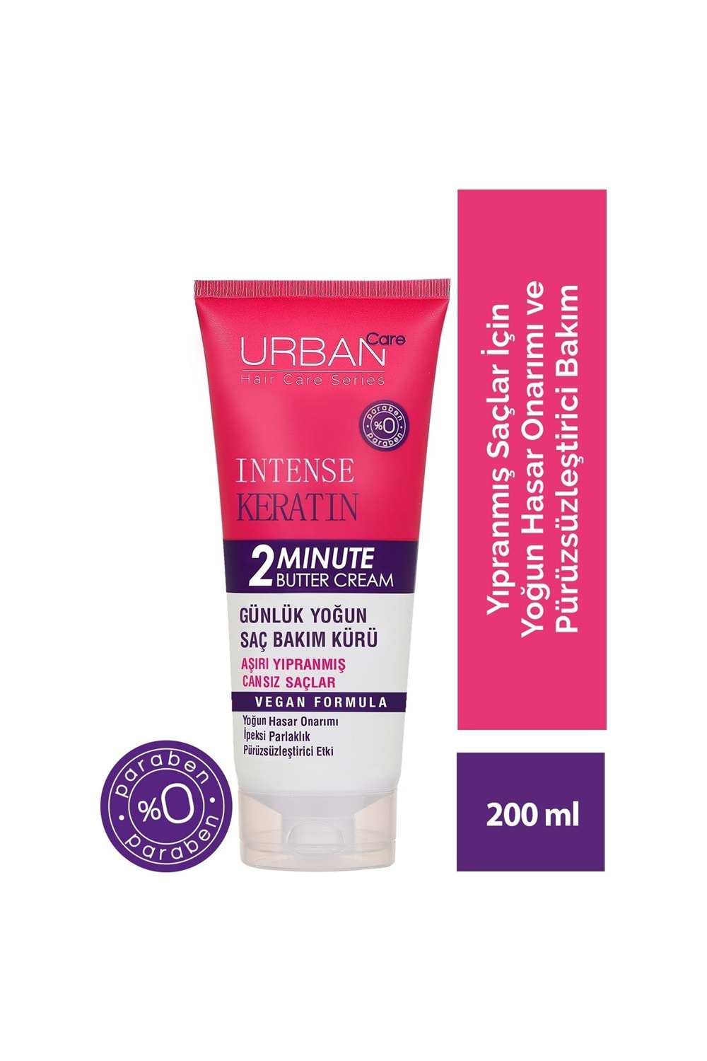 Urban Care Intense Keratin Günlük Yoğun Saç Bakım Kürü