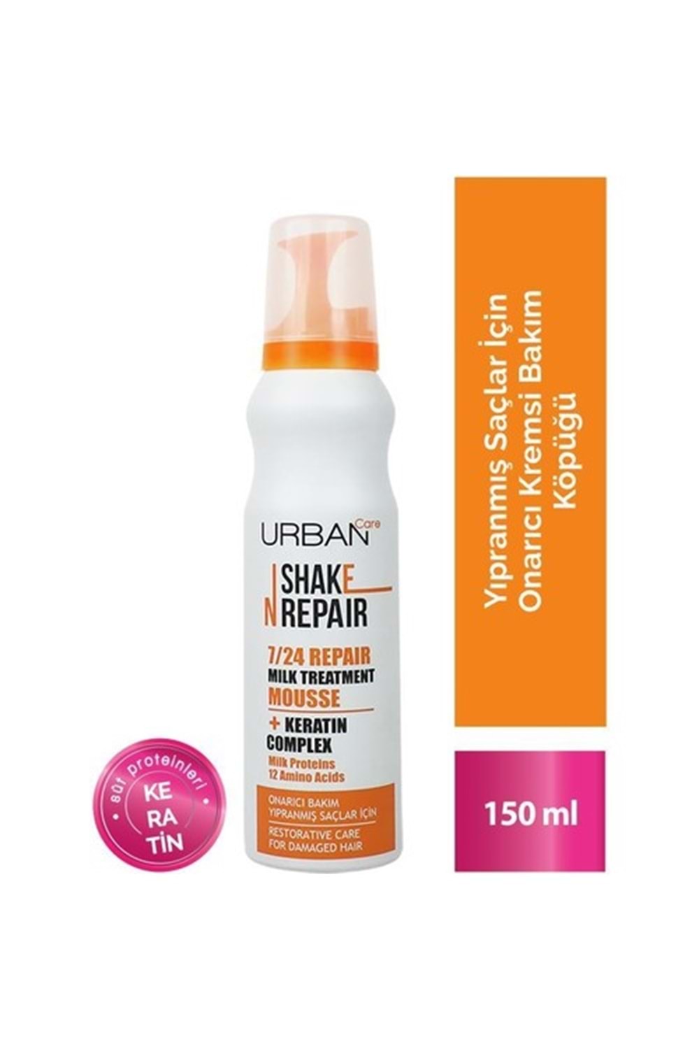 Urban Care Shake N Repair 7 / 24 Onarıcı Bakım Köpüğü-150ML