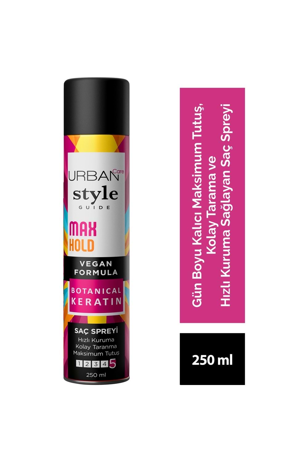Urban Care Urb Style Guıde Max Hold Hair Spray 250 Ml - Vegan