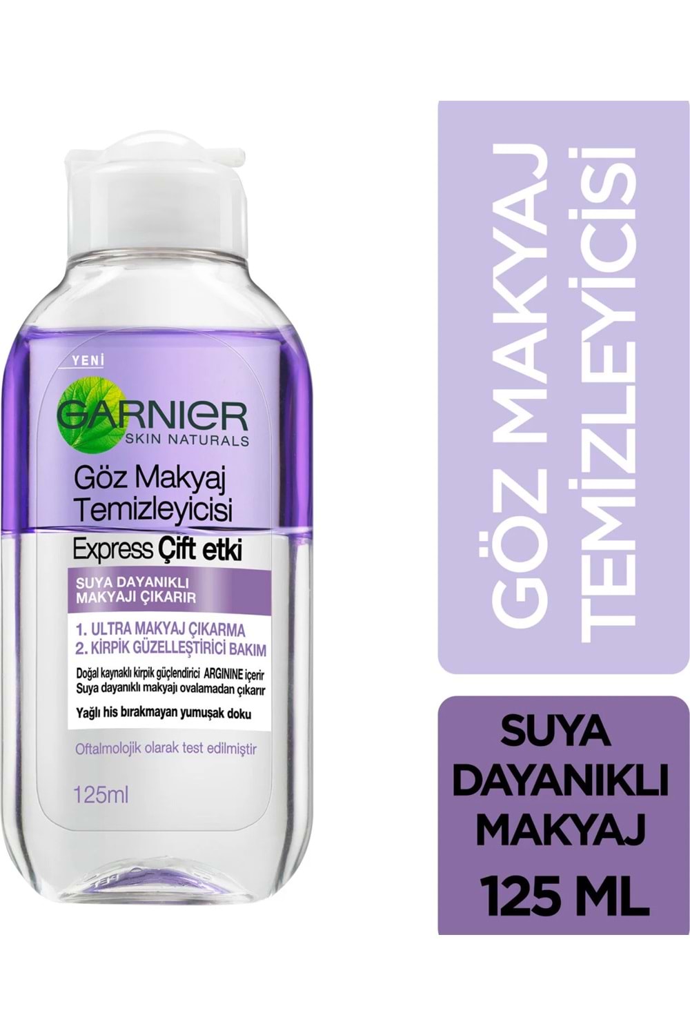 Garnier Göz Makyaj Temizleyicisi Express Çift Etki 125ML