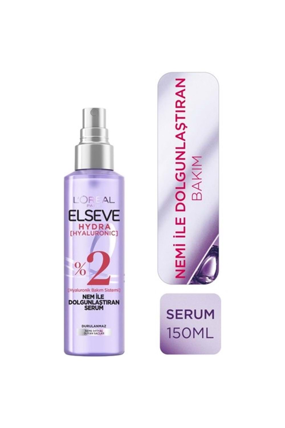 Loreal Paris Elseve Hydra [hyaluronic] Nem ile Dolgunlaştıran Serum 150ML