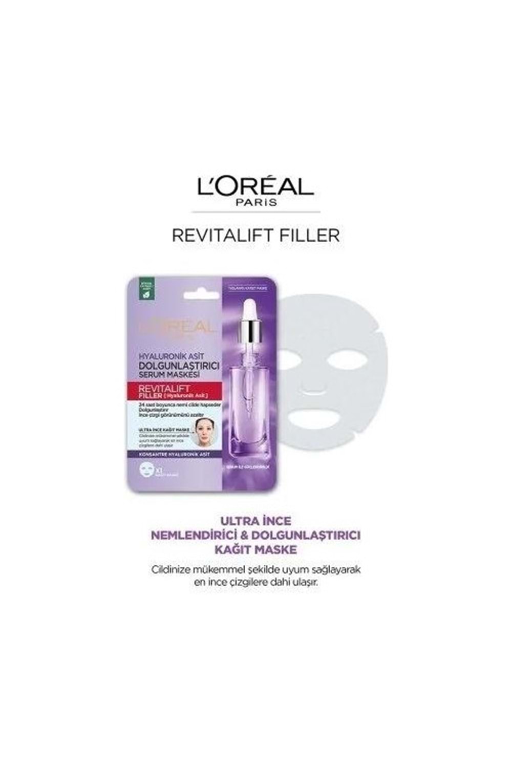 Loreal Paris Revitalift Fillr Serinletici Göz Serum Maske