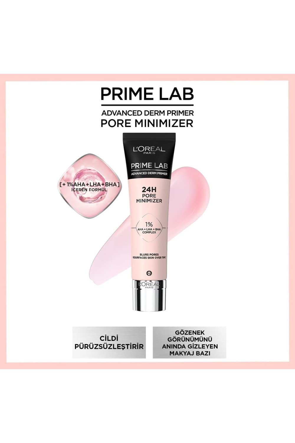 Loreal Paris Prime Lab Pore Minimizer Gözenek Küçültücü Makyaj Bazı