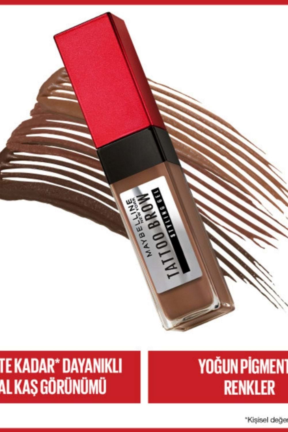 Maybelline New YorkTattoo Brow 36h Styling Gel - 257 Medium Brown