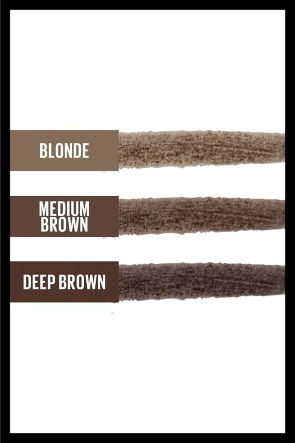 Maybelline New York Tattoo Brow 36h Kaş Kalemi 07 Deep Brown