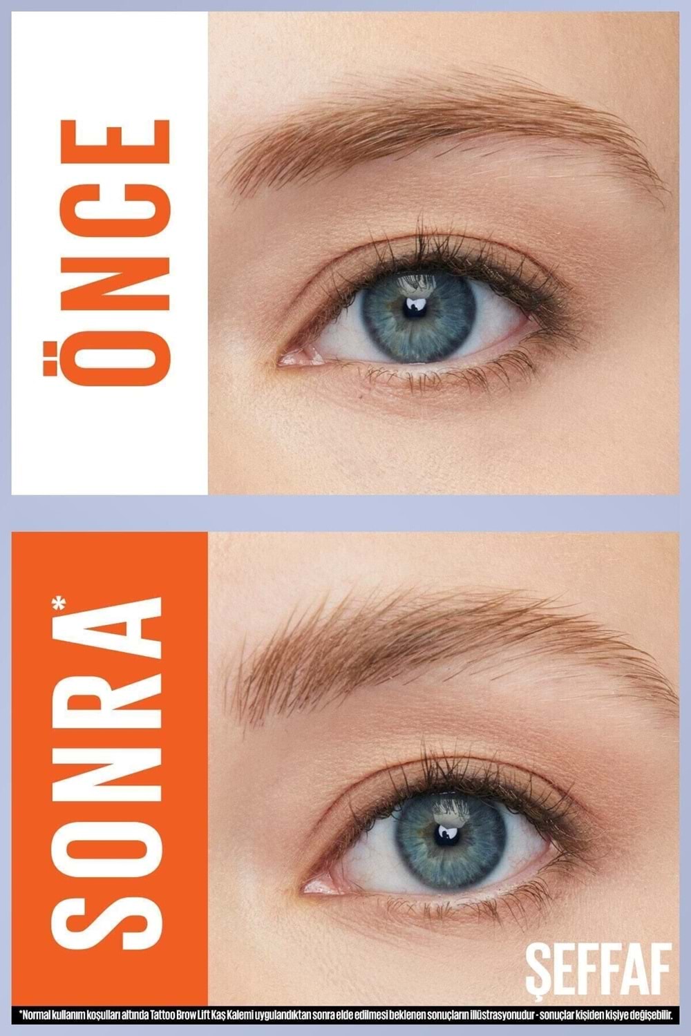 Maybelline New York Kaş Kalemi Tattoo Brow Lift Stick 00 Clear