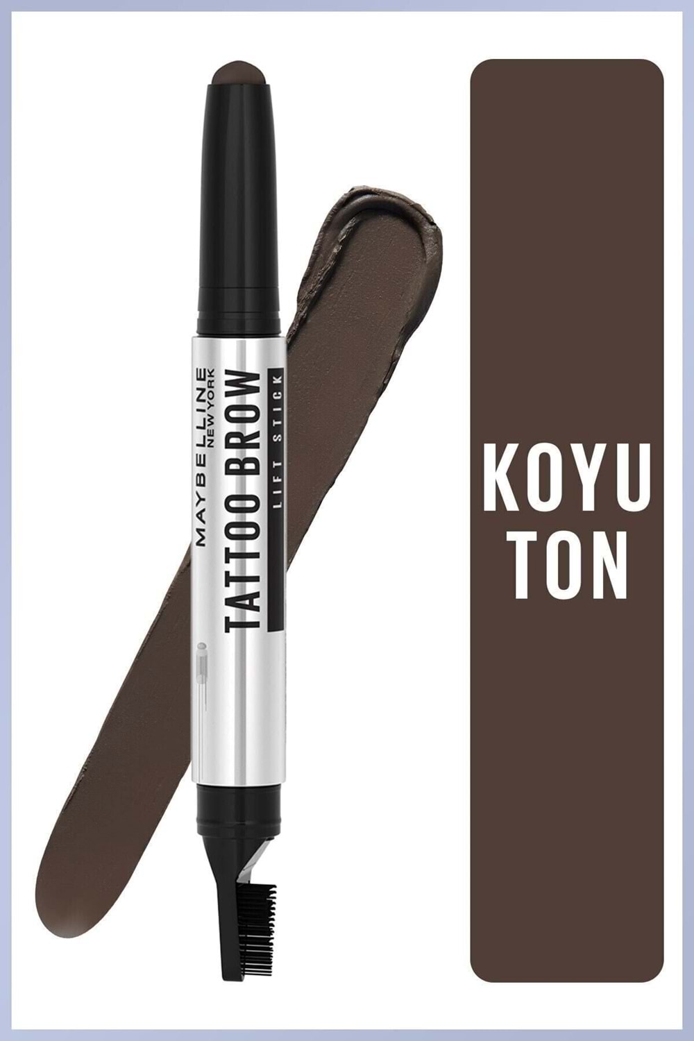 Maybelline New York Kaş Kalemi Tattoo Brow Lift Stick 04 Deep Brown