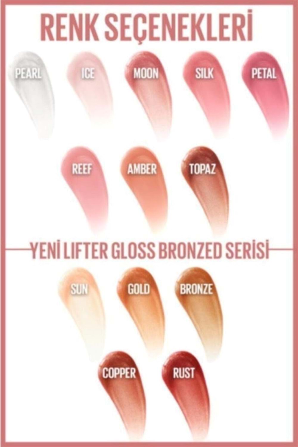 Maybelline New York Lifter Gloss Nemlendirici Dudak Parlatıcısı - 017 Copper