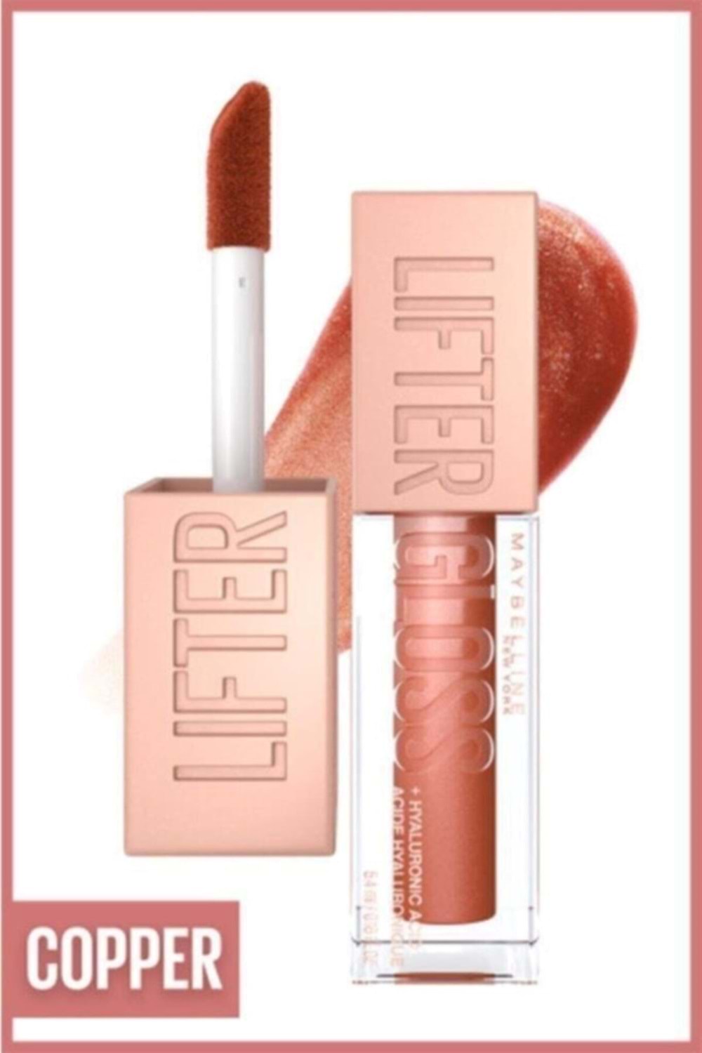 Maybelline New York Lifter Gloss Nemlendirici Dudak Parlatıcısı - 017 Copper