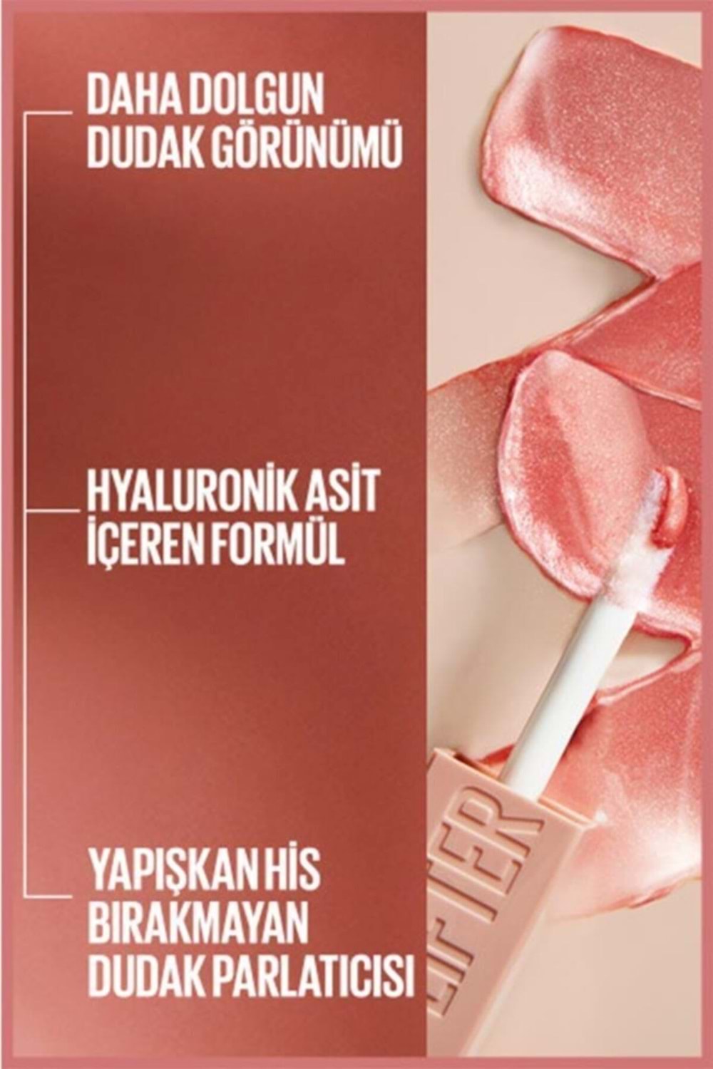 Maybelline New York Lifter Gloss Nemlendirici Dudak Parlatıcısı 019 Gold
