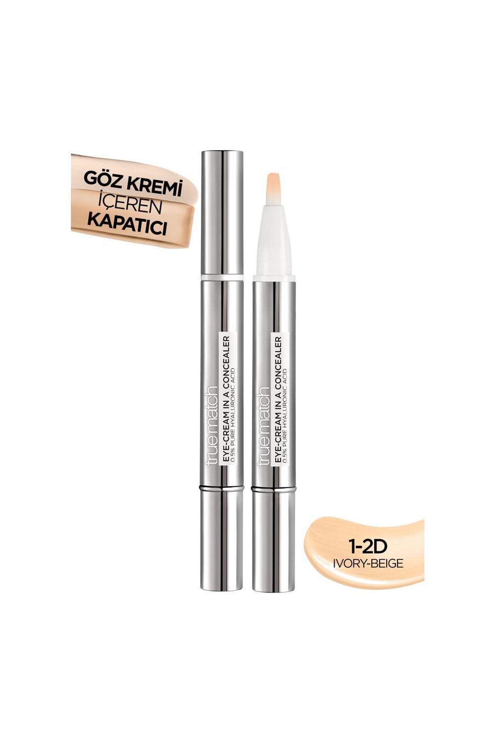 Loreal Paris True Match Kapatıcı Göz Kremi İçeren Kapatıcı (2'si 1 Arada)
