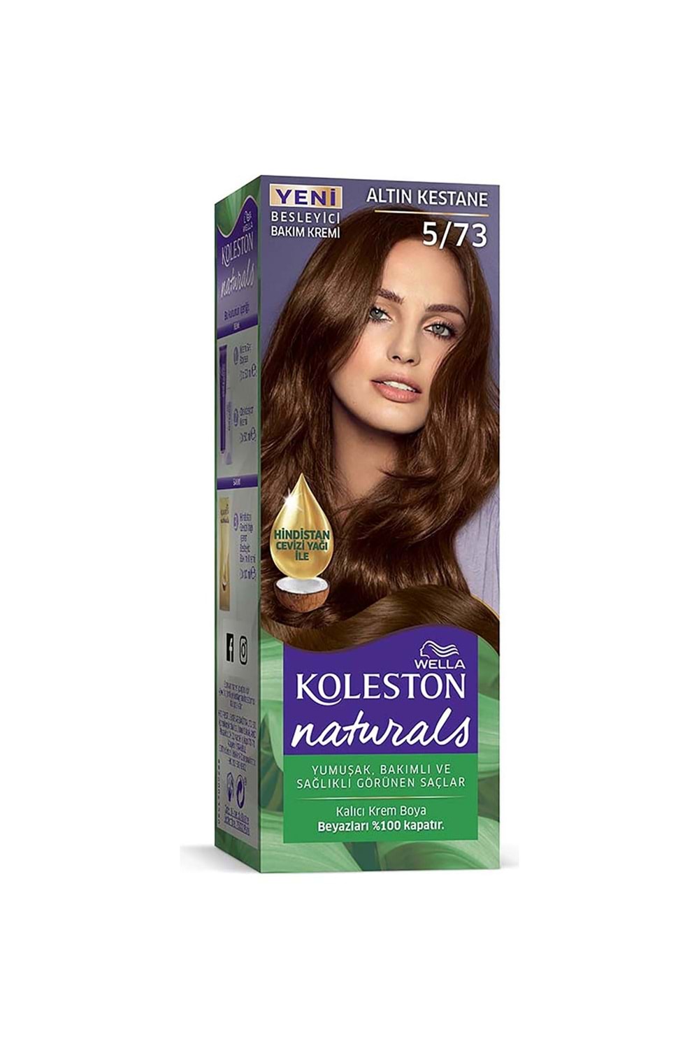 Koleston Naturals Saç Boyası 5/73 Altın Kestane