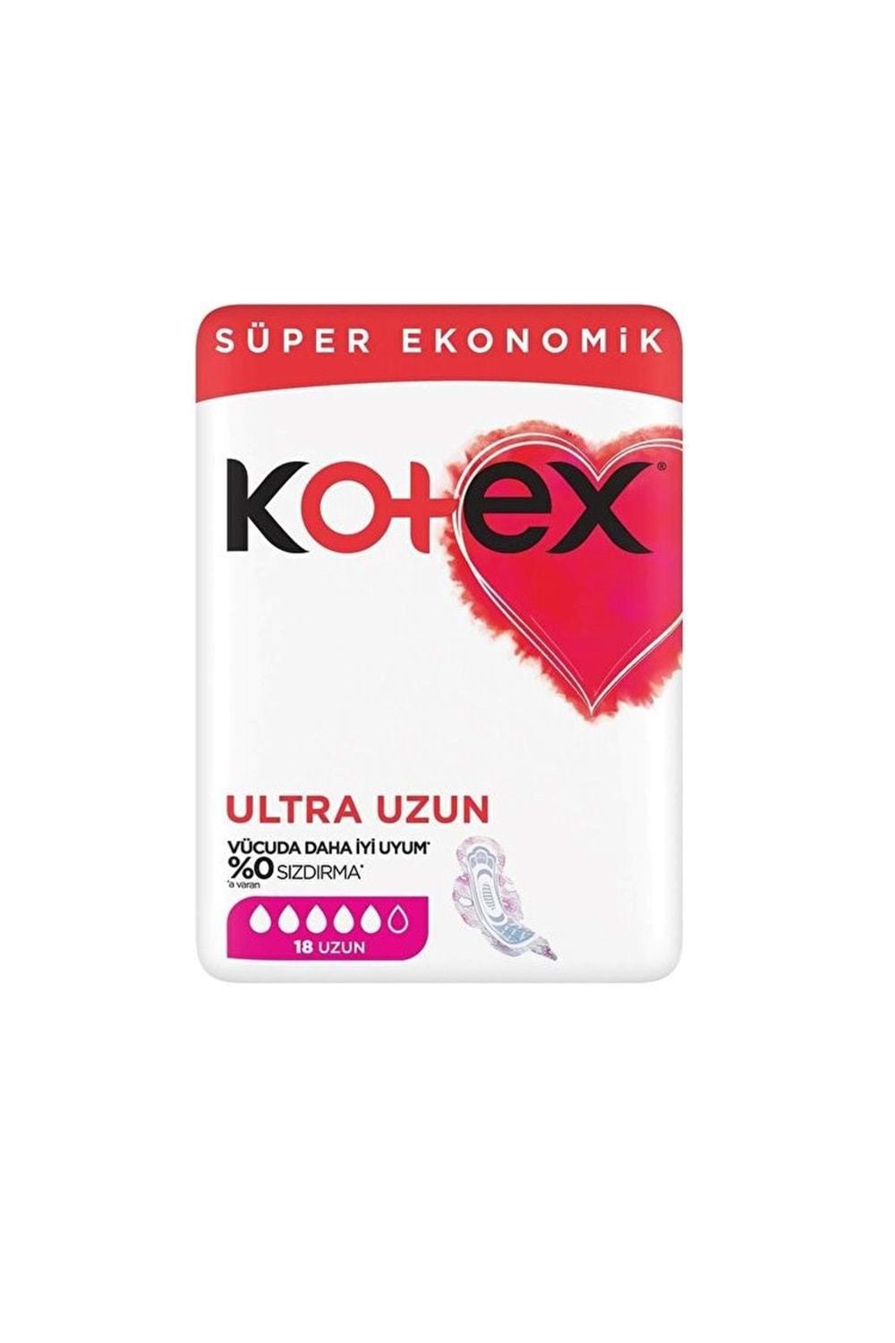 Kotex Ultra Quadro Uzun 18 Adet