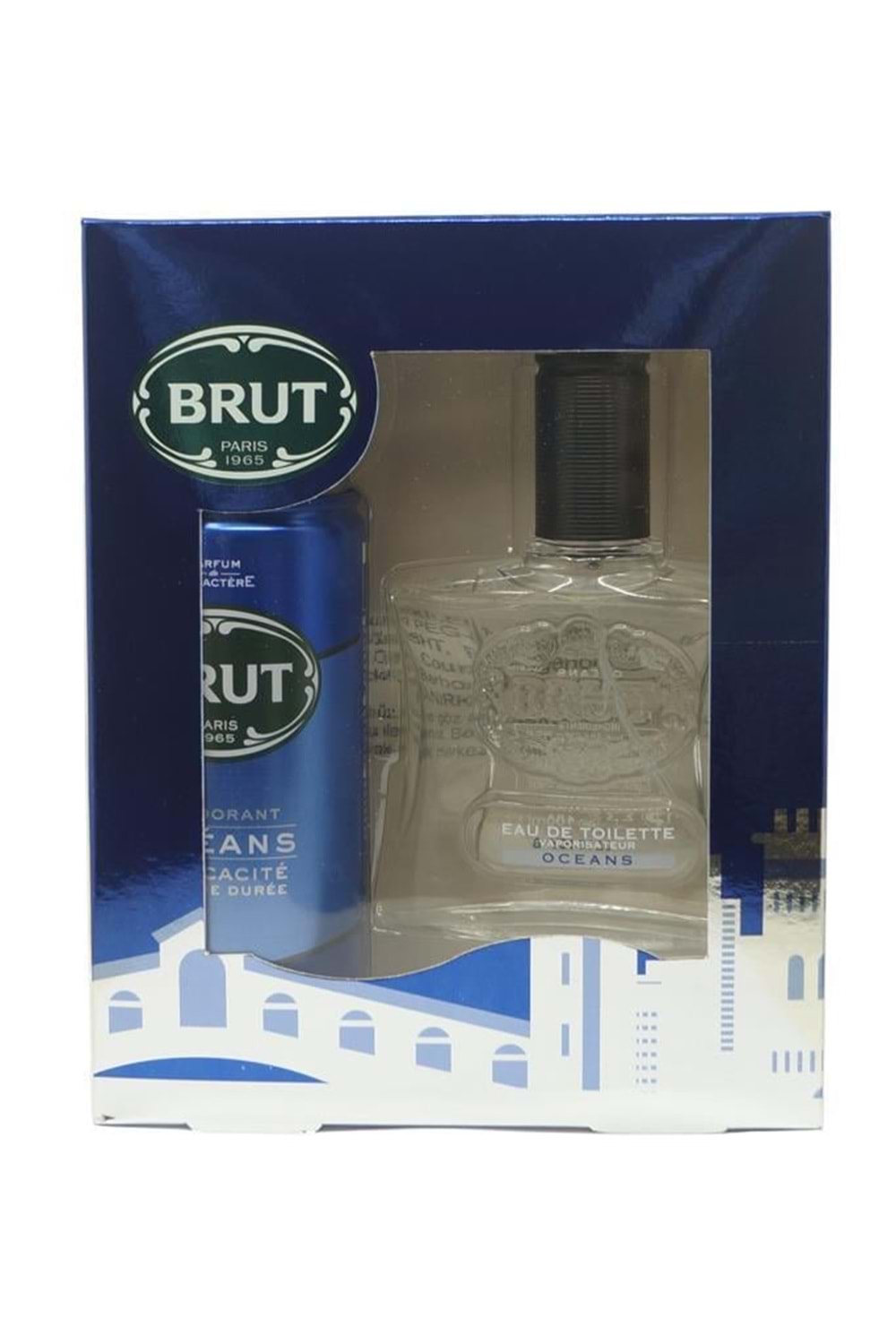 Brut Ocean 100 ml Edt + Deodorant 200 ml Erkek Seti