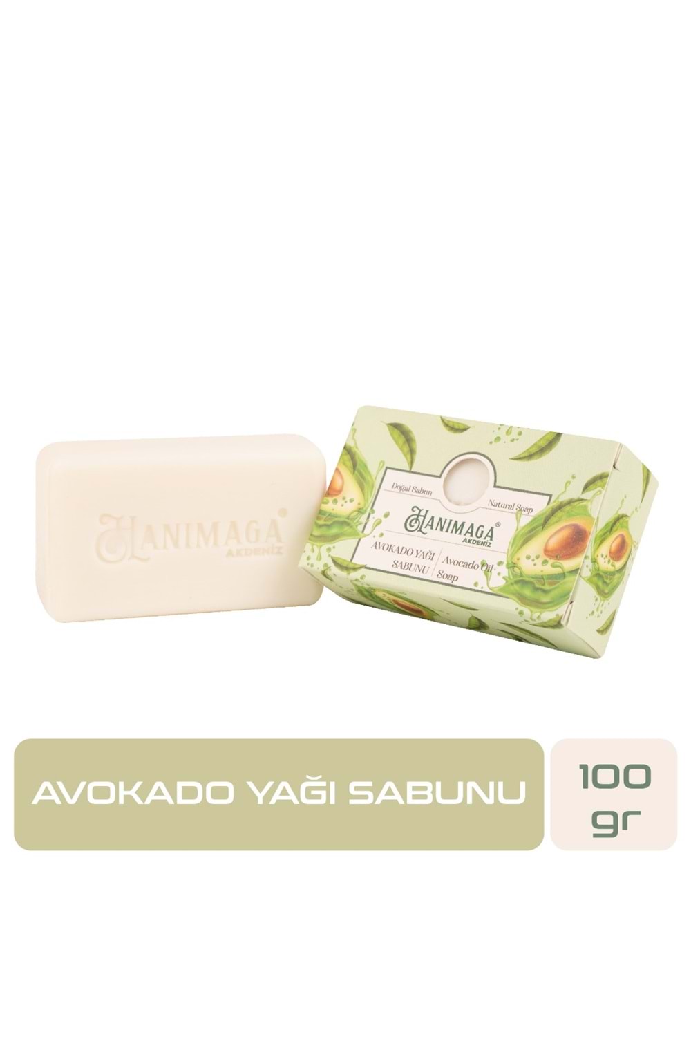 Hanımağa Doğal Avokado Yağı Sabunu 100 gr
