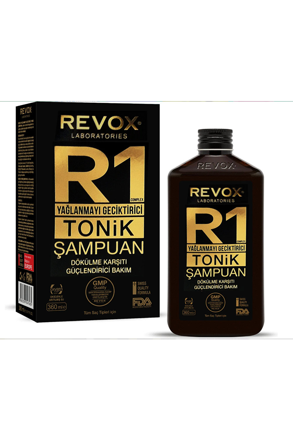 Revox Yağlanmayı Geciktiren Tonik Şampuan