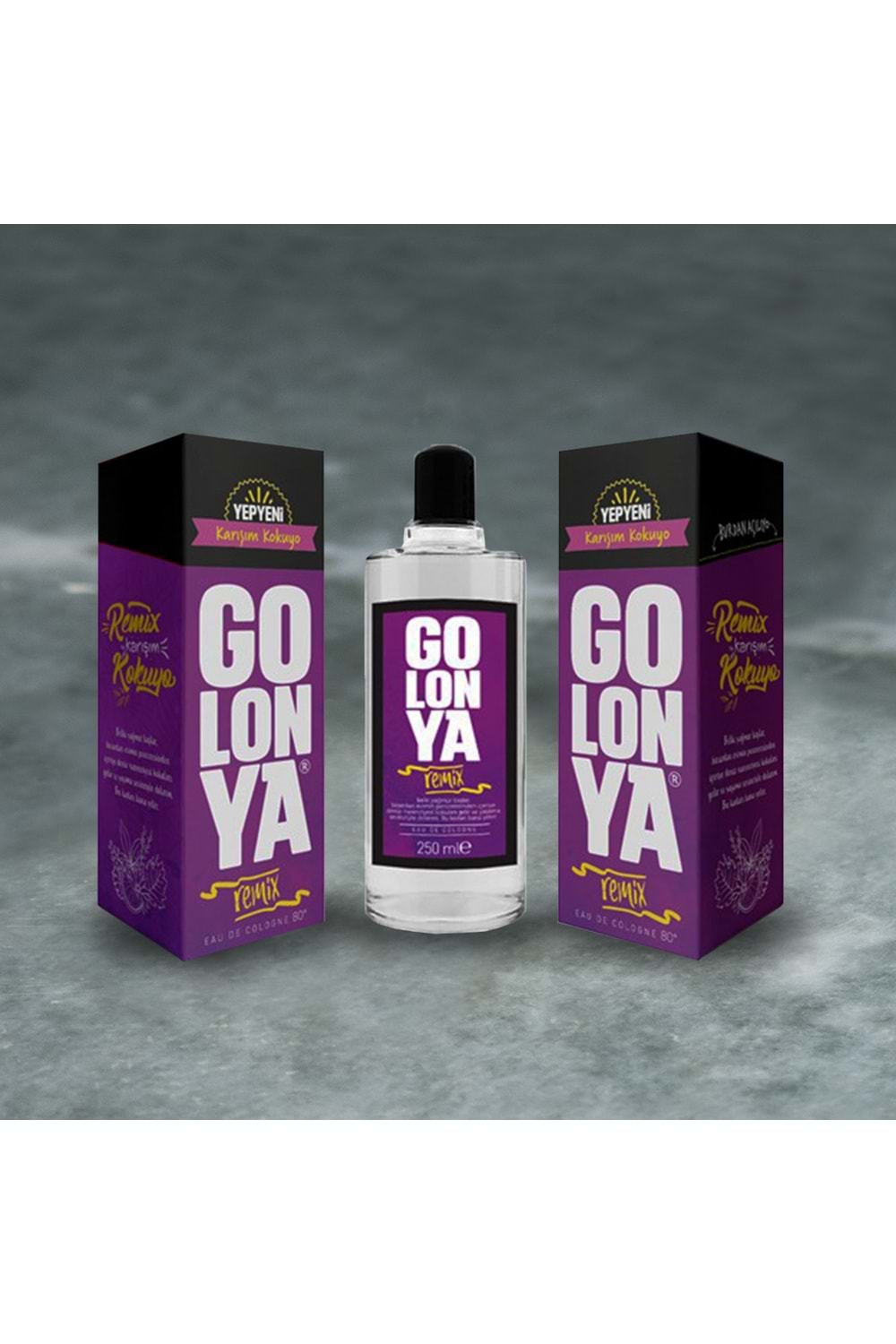 Golonya Karışım Kokulu Kolonya Remix 250 ml.