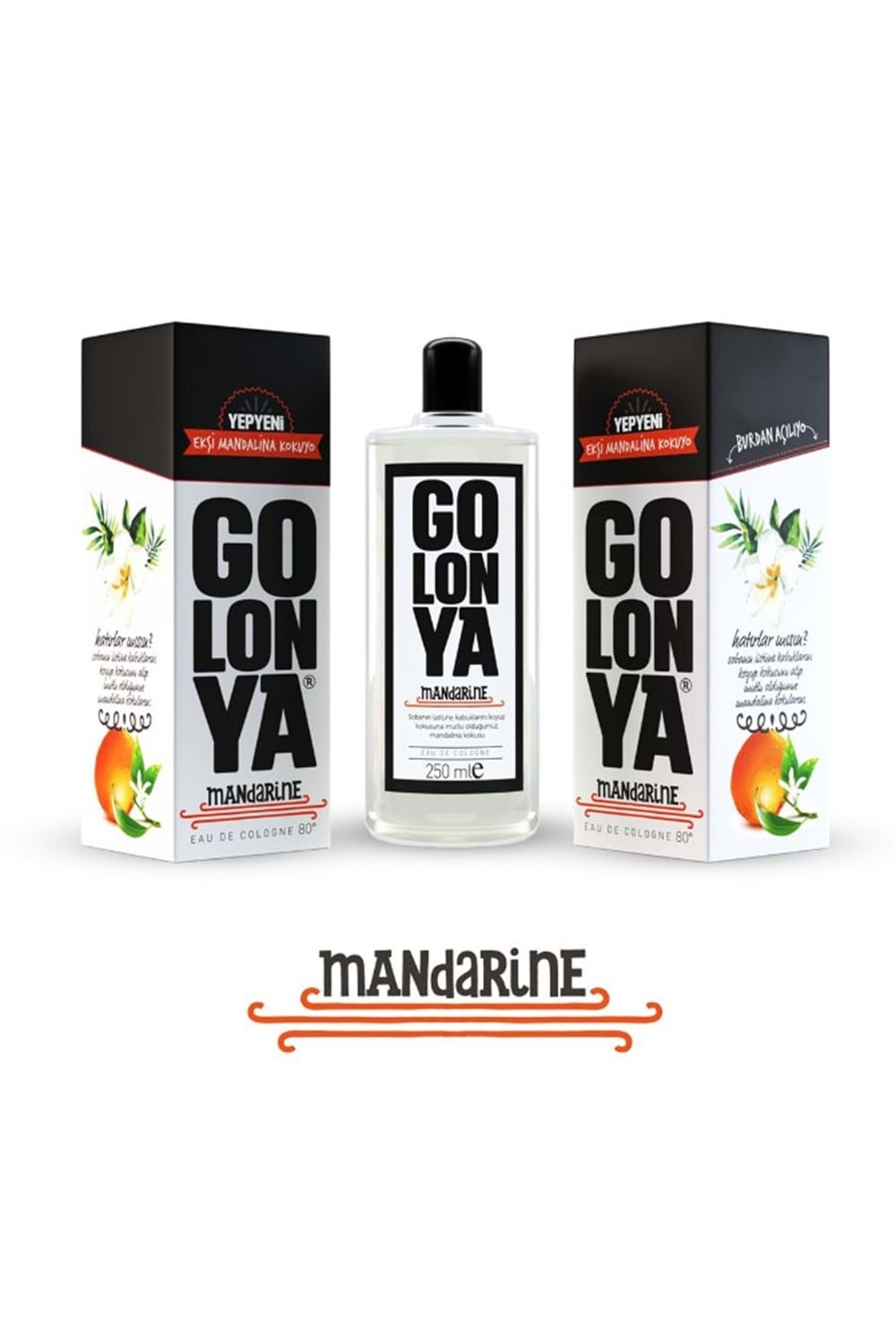 Golonya Ekşi Mandalina Kokusu Kolonya 250 ml