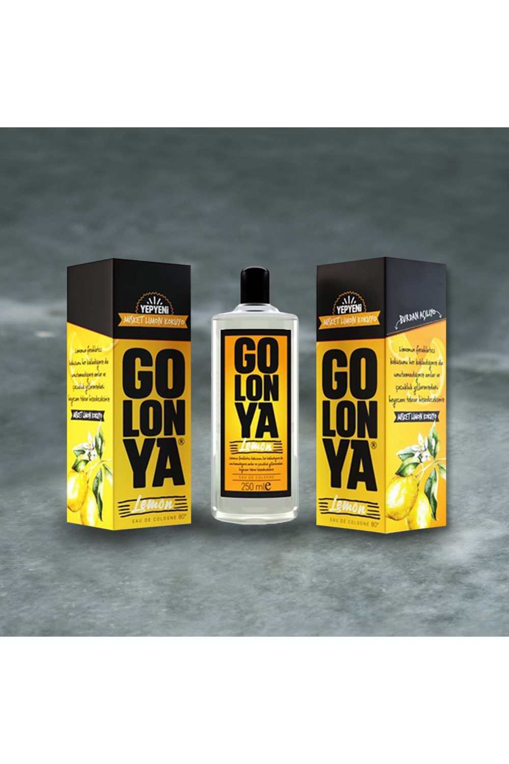 Golonya Kolonya Misket Limon Lemon 250ml