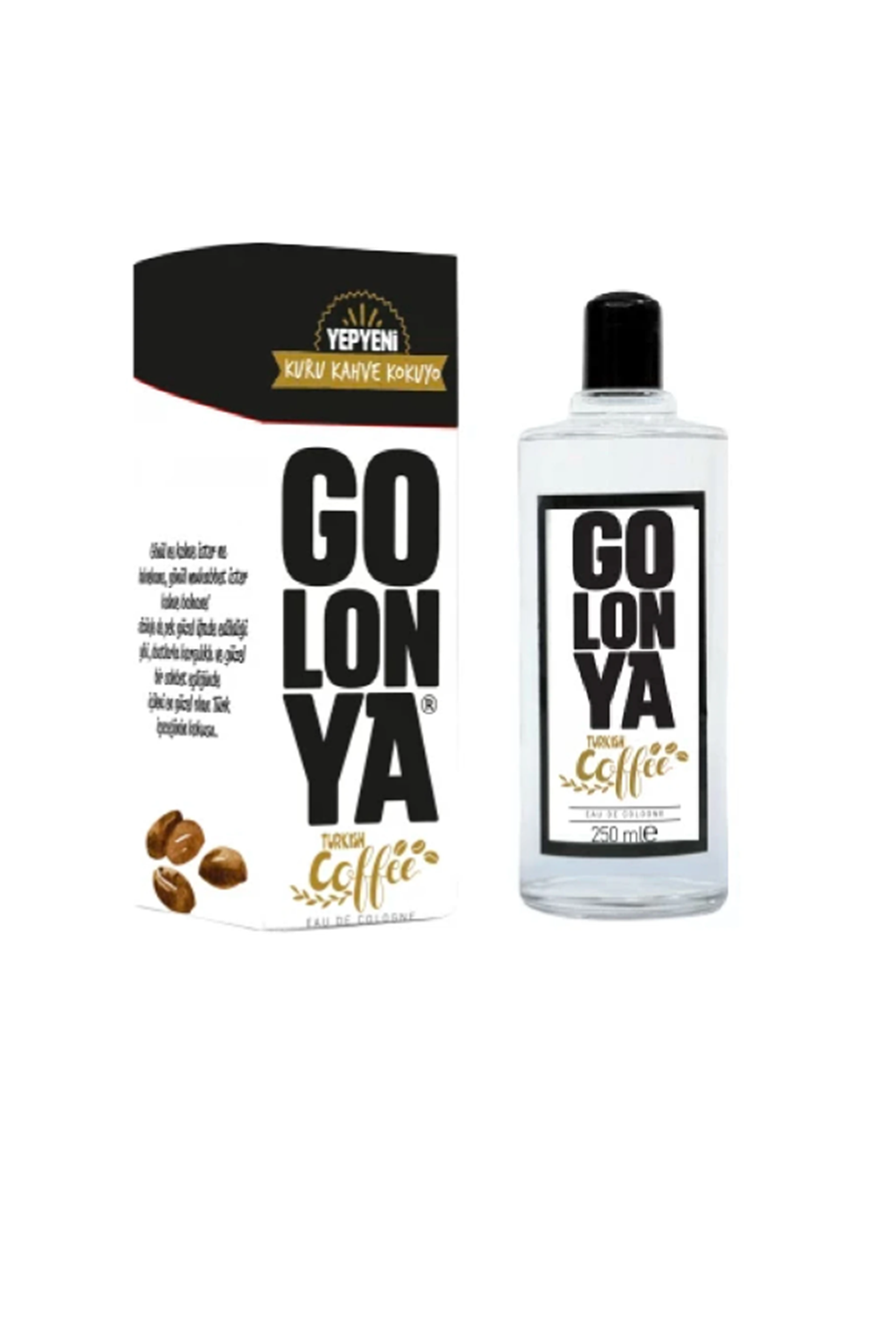 Golonya Kolonya Coffee Kuru Kahve Kokusu 250 ml