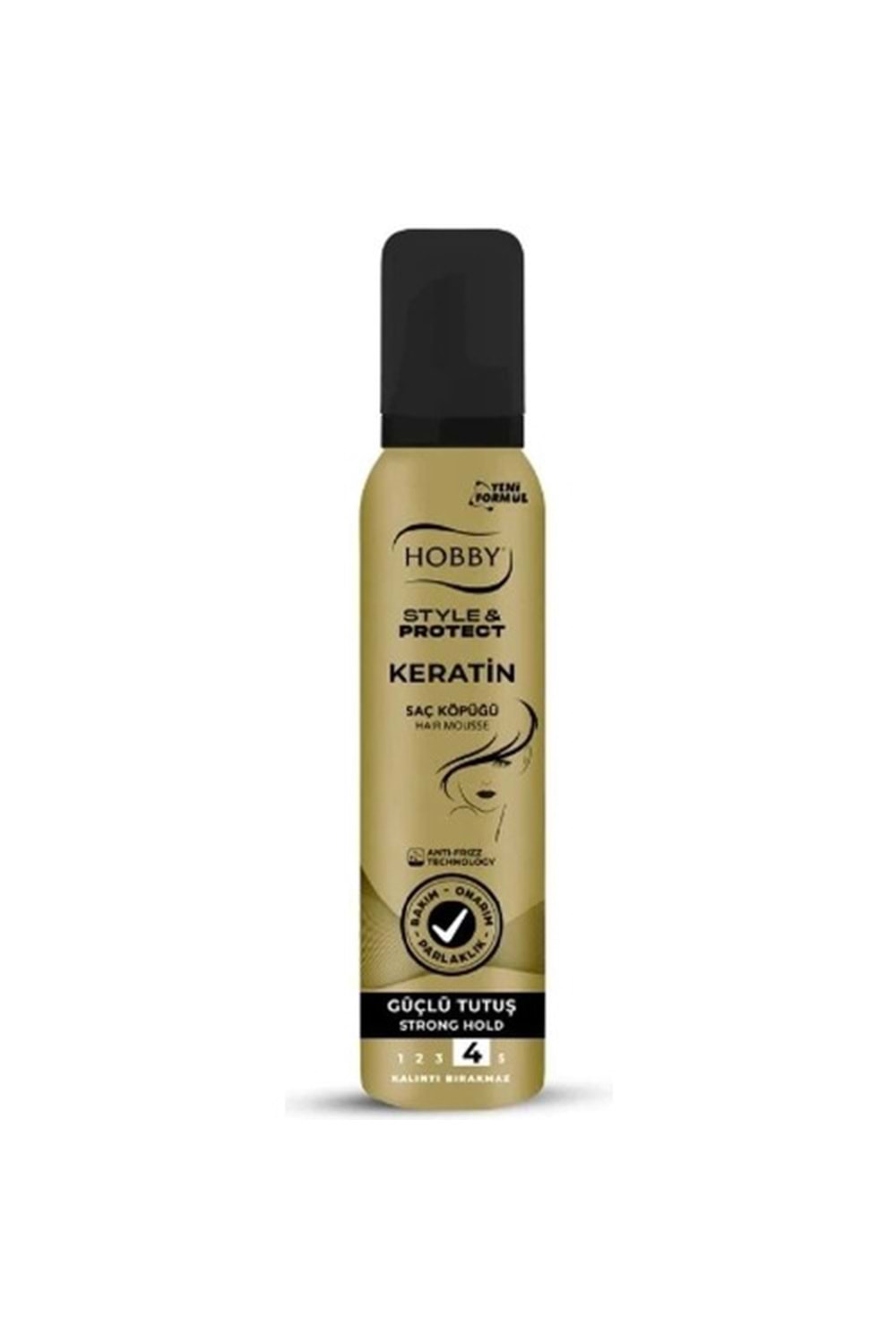 Hobby Keratin Saç Köpüğü 150ml