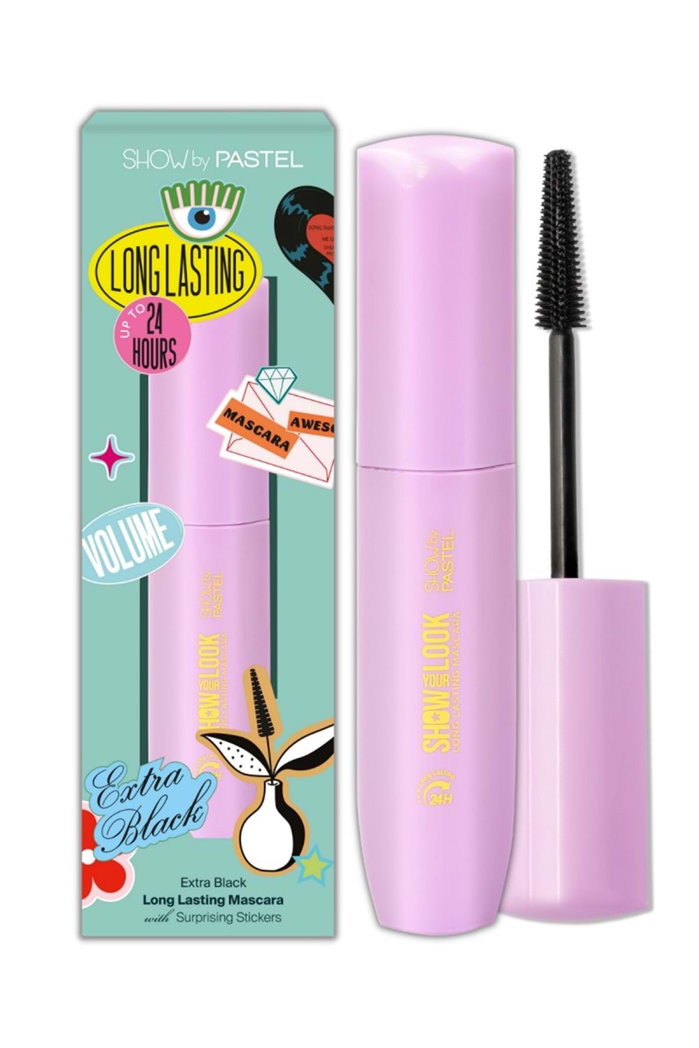 Pastel Show By Pastel Show Your Look 24H Long Lasting Mascara - Maskara