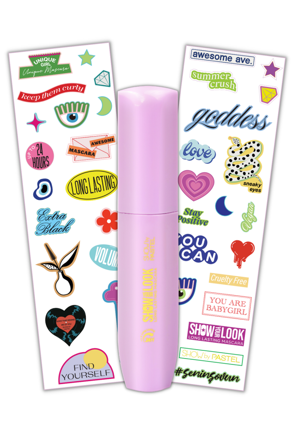 Pastel Show By Pastel Show Your Look 24H Long Lasting Mascara - Maskara