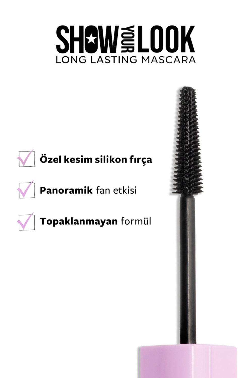 Pastel Show By Pastel Show Your Look 24H Long Lasting Mascara - Maskara