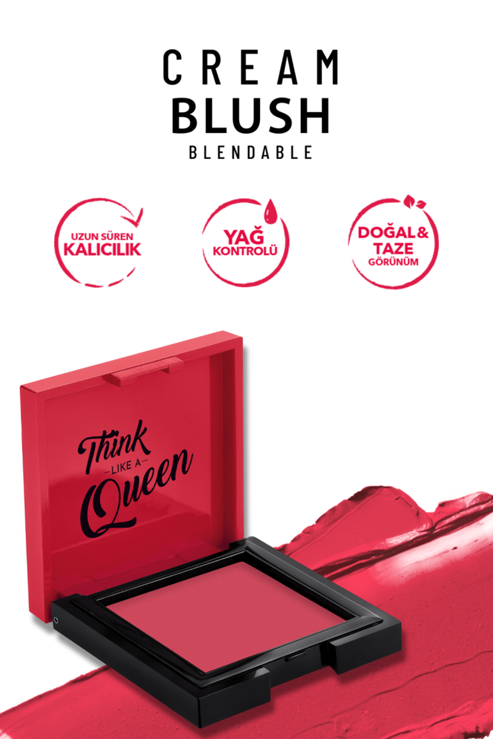 Pastel Cream Blush - Krem Allık 48 Romance