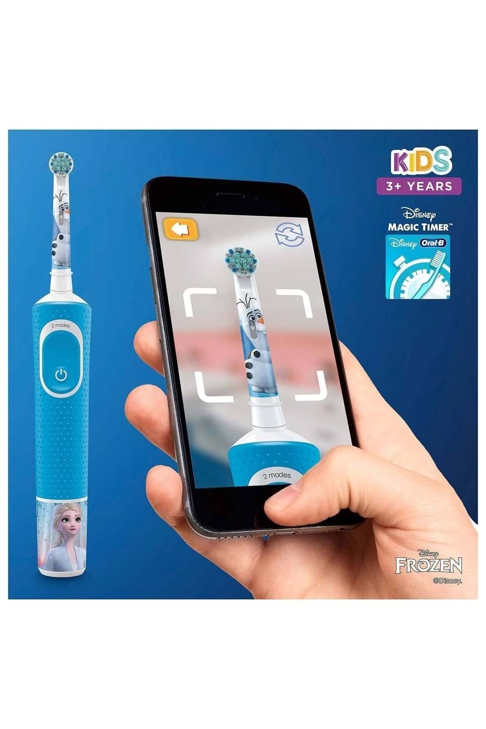 Oral-B Çocuklar Için Diş Fırçası Yedek Başlığı Frozen 2'li
