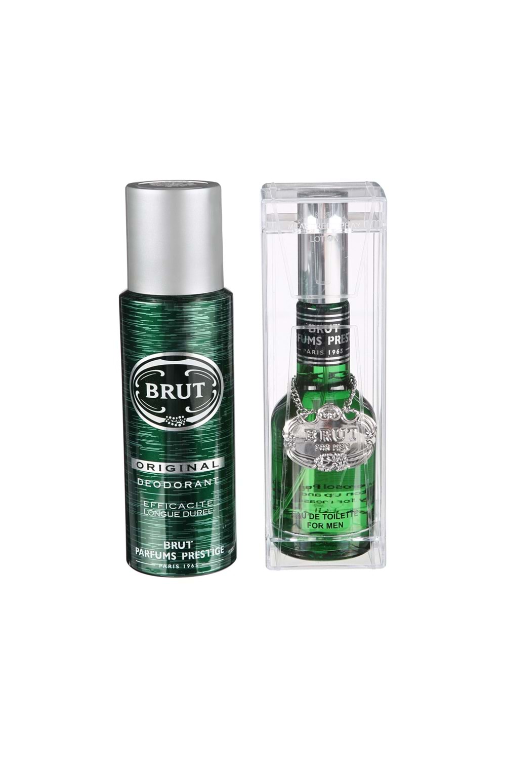Brut Edt 100 ml + 200 ml Deodorant Madalyonlu Erkek Parfüm Seti