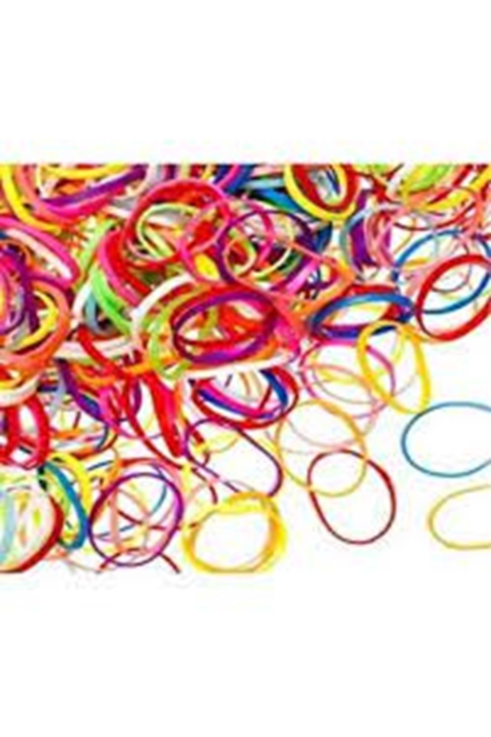 Ting Pai Örgü Lastiği Renkli Bebek Tokası