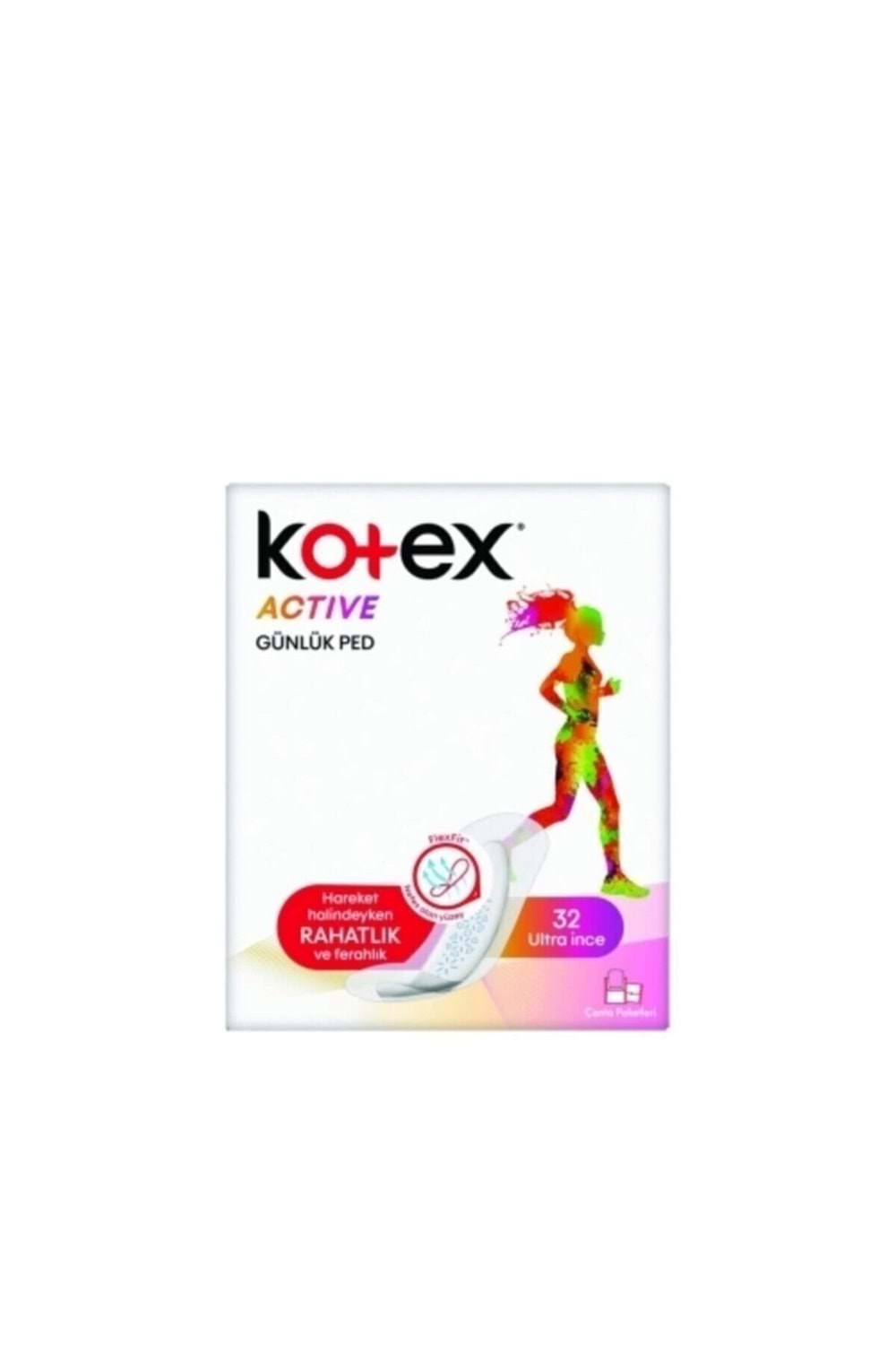 Kotex Aktive Günlük 32 Li Hijyenik Ped