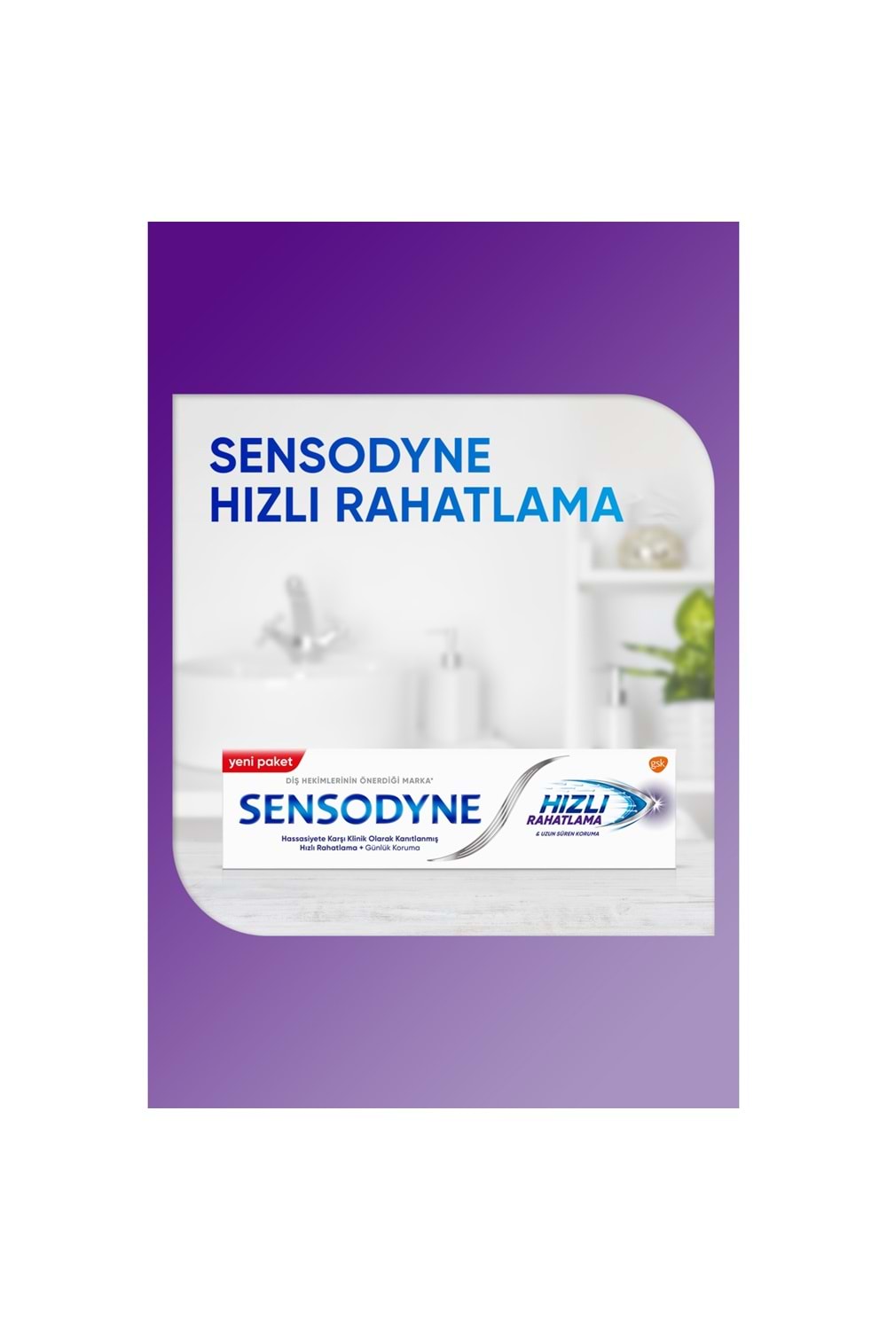 Sensodyne Hızlı Rahatlama Diş Macunu 75 ml