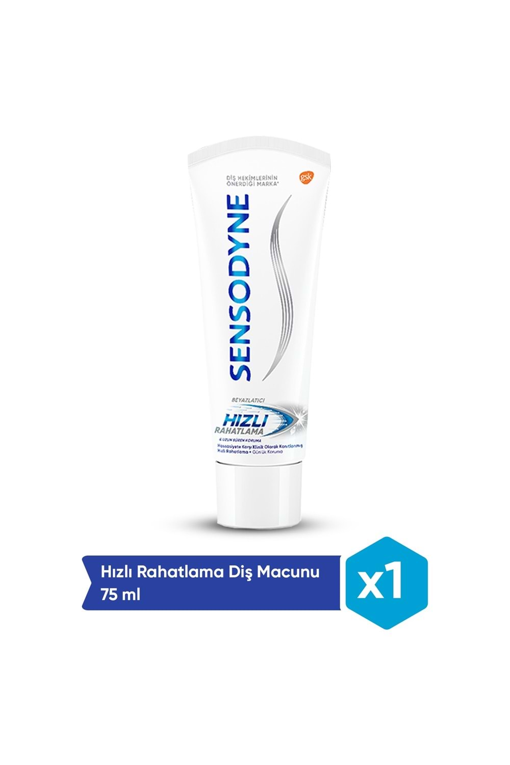 Sensodyne Hızlı Rahatlama Beyazlatıcı 75 Ml