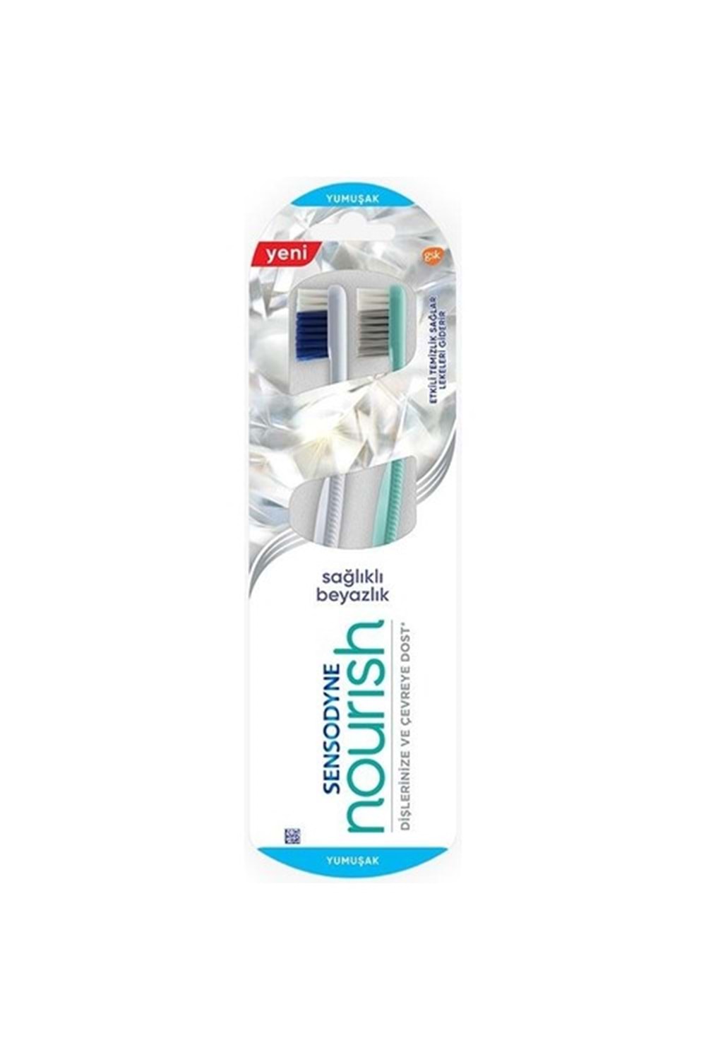 Sensodyne Nourish Sağlıklı Beyazlık Diş Fırçası 1+1
