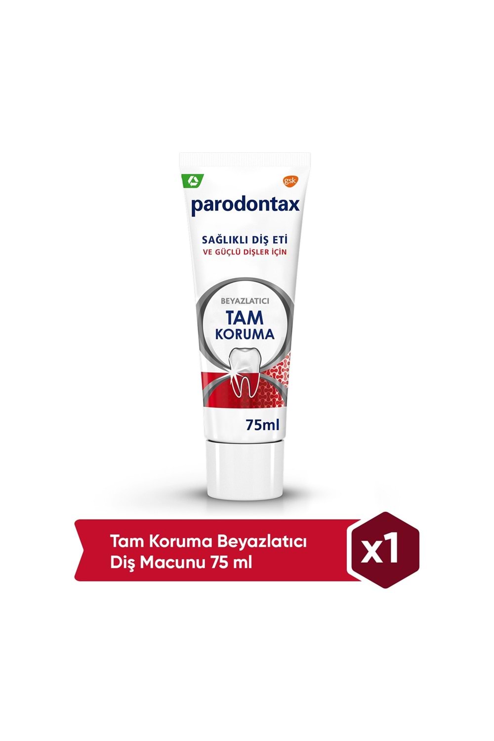 Parodontax Beyazlatıcı Tam Koruma Diş Macunu 75 ml