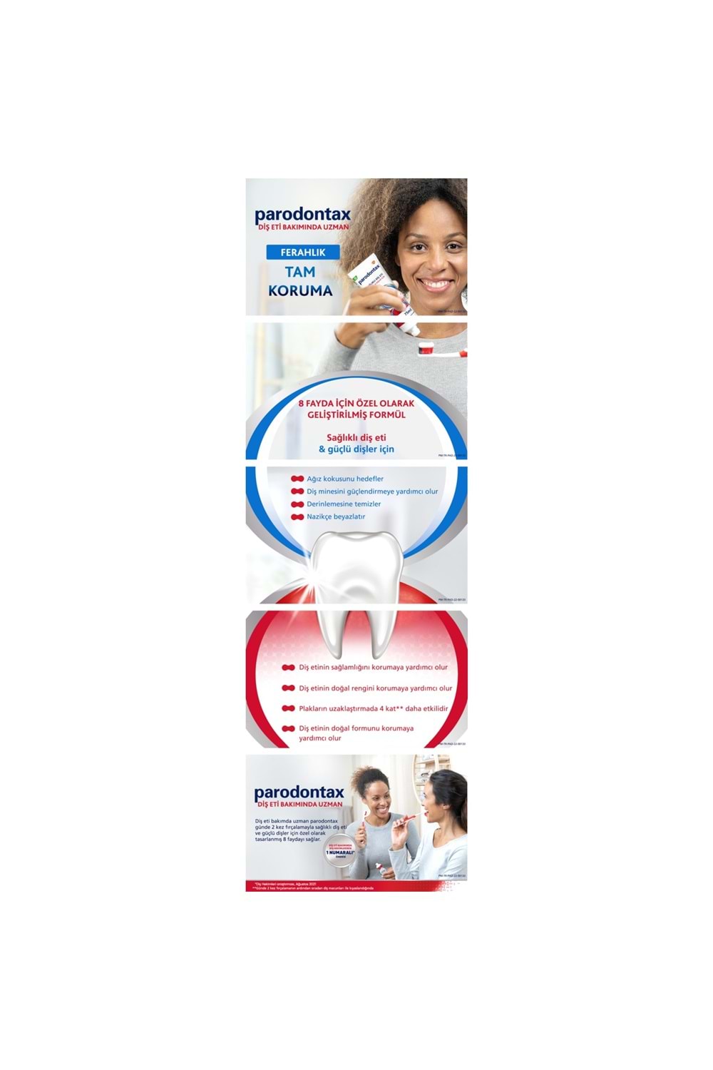 Parodontax Beyazlatıcı Tam Koruma Diş Macunu 75 ml